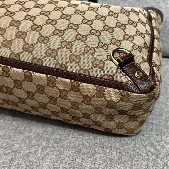 Authentic Gucci GG Canvas Abbey D-Ring Tote Bag - Picture 8 of 16